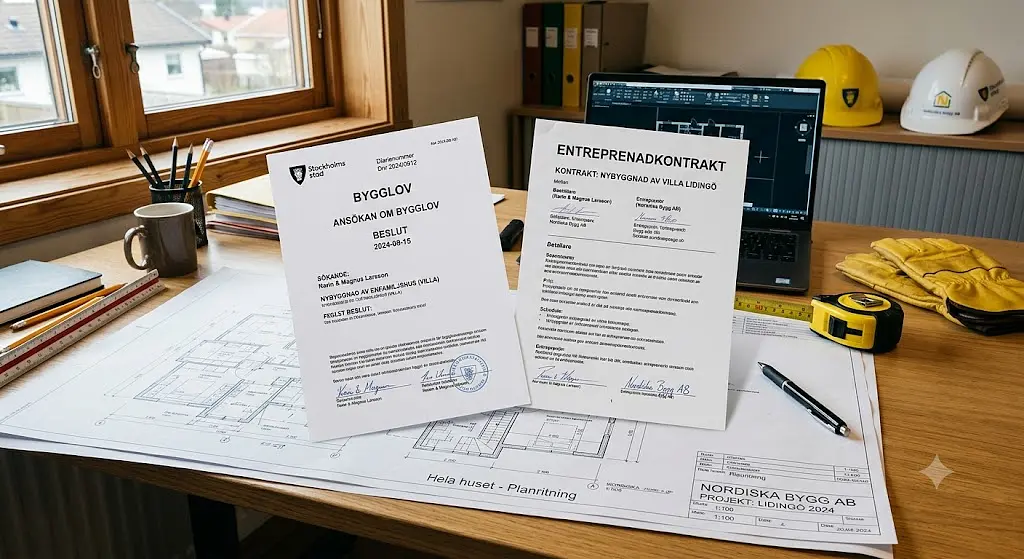 Permits and rules for installing a stove in Stockholm