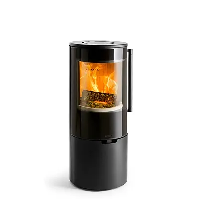 Keddy K900 Låg kamin Svart – Keddy – Vedkaminer