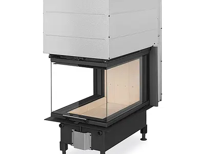 Romotop Heat Treglas U-form, 50.52.70, med inbyggd bärande konstruktionsram