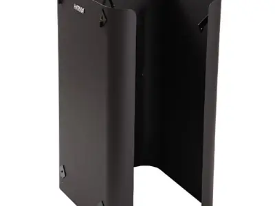 Skyddsvägg Harvia Pro 26, heltäckande, svart